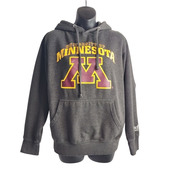 Tops - University of Minnesota Unisex Golden Gray Hoodie Sweatshirt Size Small